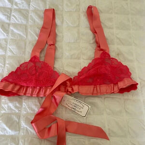 Cosabella X Erin Fetherson lace ribbon bralette